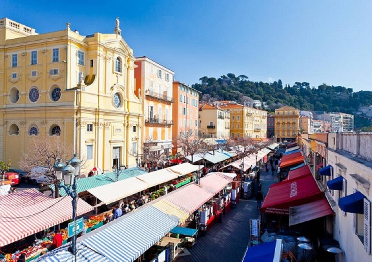 Centrale 2 - F4 Spacieux Et Confortable Au Centre Du Vieux-Nice Lägenhet Exteriör bild