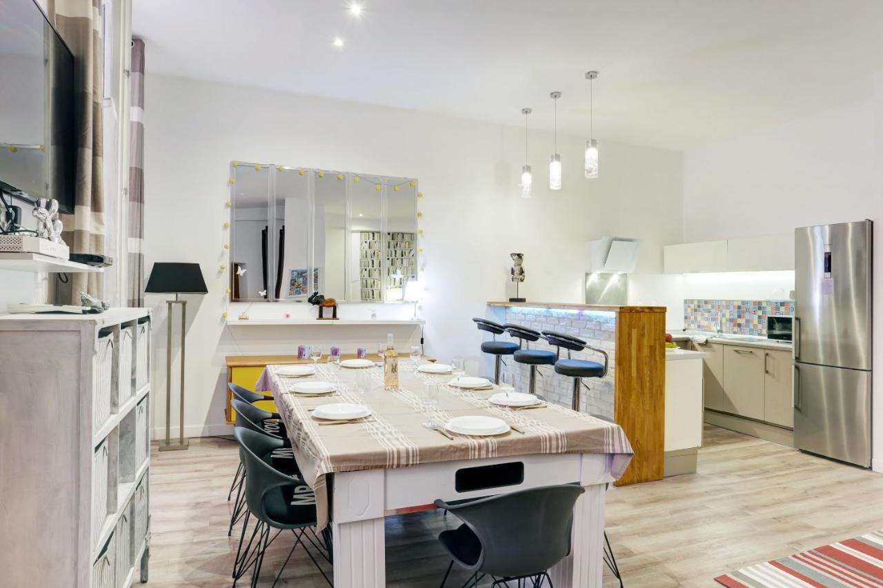 Centrale 2 - F4 Spacieux Et Confortable Au Centre Du Vieux-Nice Lägenhet Exteriör bild